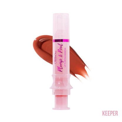Beauty Creations Plump & Pout Lip Plumping Booster Lip Gloss - Keeper