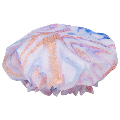 Cala Spa Solutions Tame the Mane Shower Cap - Marble