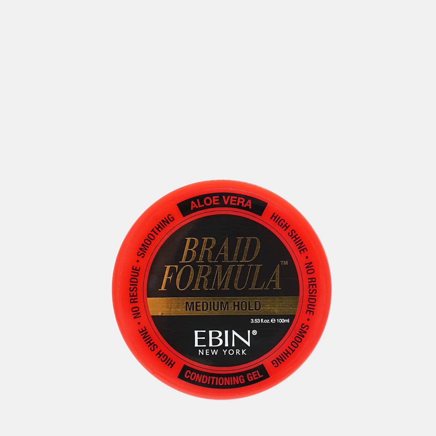 EBIN Braid Formula Conditioning Gel Medium Hold - 3.53oz 100ml
