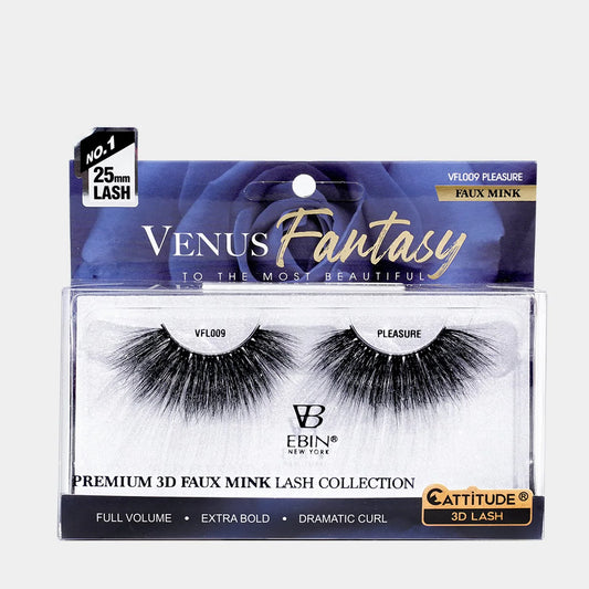 Venus Fantasy 25mm Faux Mink 3D Lashes - Pleasure