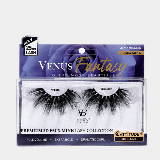 Venus Fantasy 25mm Faux Mink 3D Lashes - Stunning