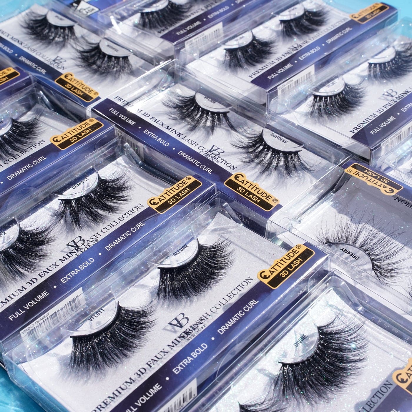 Venus Fantasy 25mm Faux Mink 3D Lashes - Goddess
