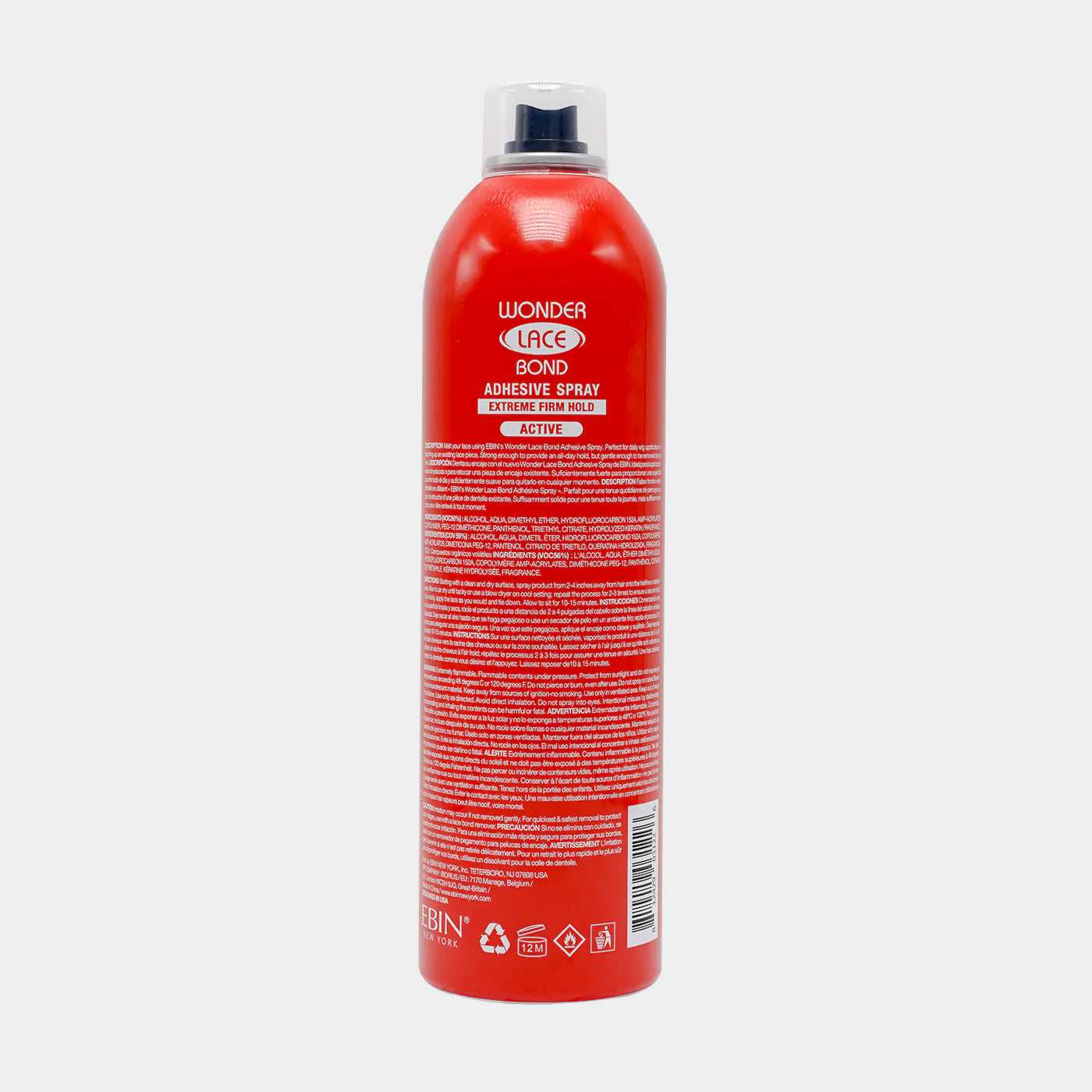 Wonder Lace Bond Wig Adhesive Spray - Extreme Firm Hold (14.2OZ - 420ML)