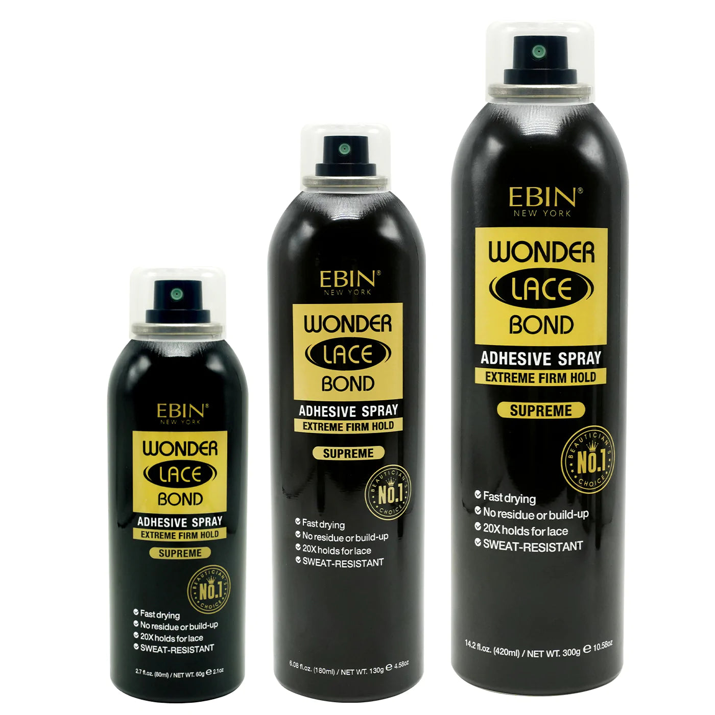 Wonder Lace Bond Wig Adhesive Spray - Supreme (14.2OZ - 420ML)
