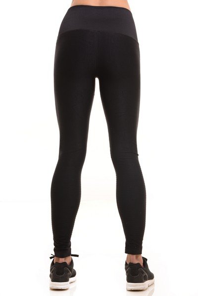 Moto Style Compression Performance Leggings