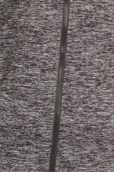 Blackashmere Charcoal Seamless Performance Jacket with Hoodie