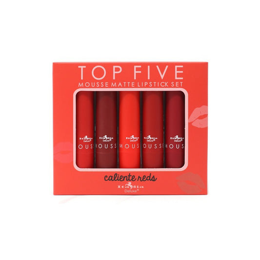 Italia Deluxe Top Five Mousse Matte Lipstick Set