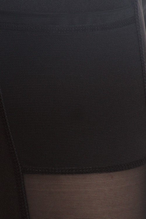 Mesh Panel Performance Leggings