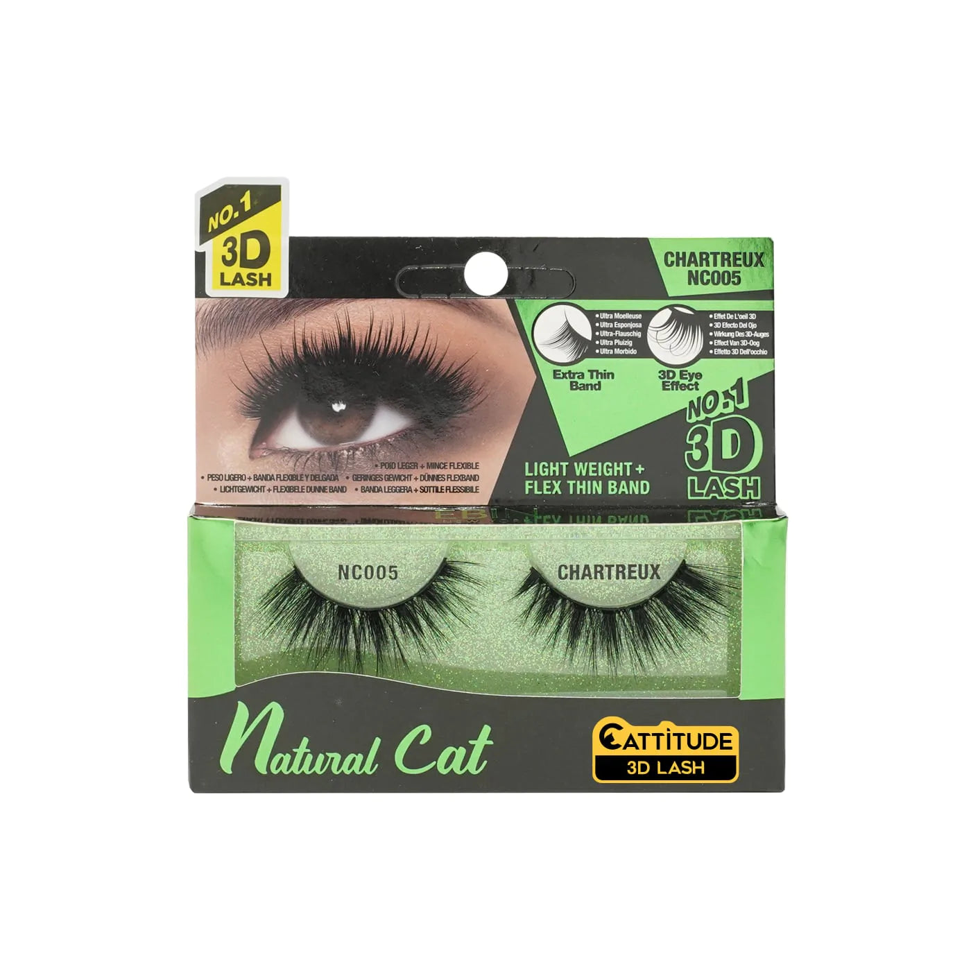 Natural Cat 3D Lashes