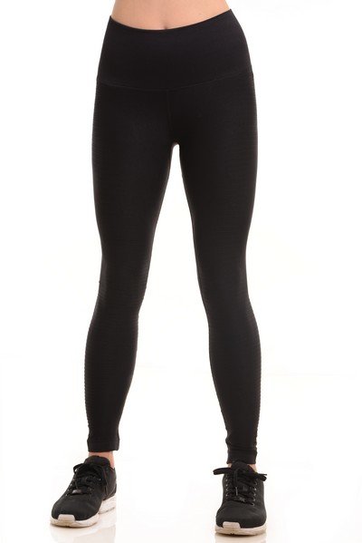 Moto Style Compression Performance Leggings